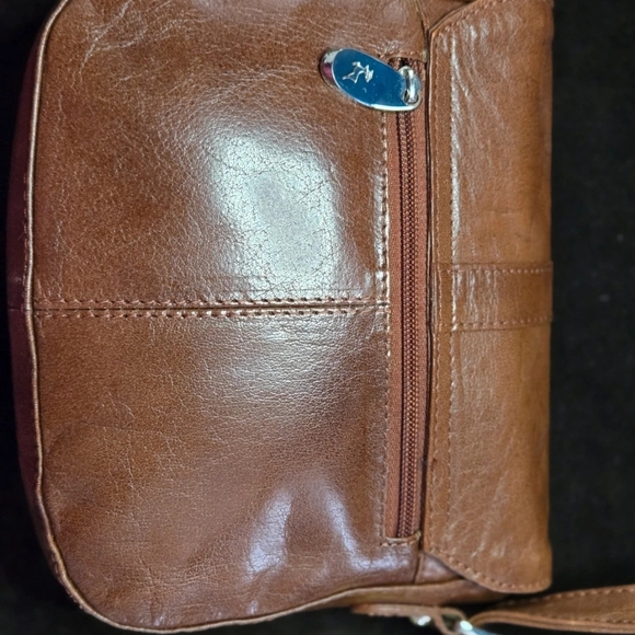 Brown Leather Crossbody Bag - Picture 4 of 15
